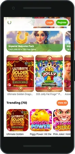 ImperialWins logowanie